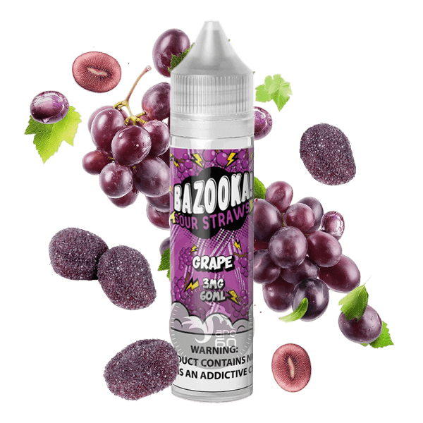 خرید جویس انگور بازوکا (60میل) BAZOOKA GRAPE