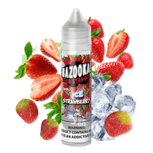 خرید جویس توت فرنگی یخ بازوکا (60میل) BAZOOKA ICE STRAWBERRY