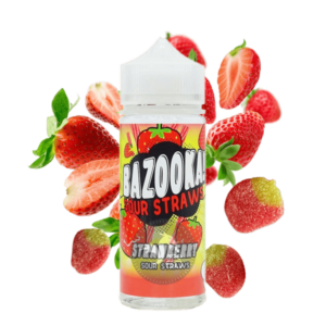 خرید جویس توت فرنگی بازوکا (100 میل) BAZOOKA STRAWBERRY