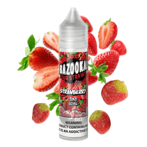 خرید جویس توتفرنگی بازوکا (60میل) BAZOOKA STRAWBERRY