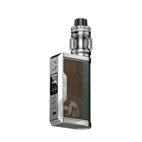 خرید ویپ سنتاروس کیو 200 لاست ویپ LOST VAPE CENTAURUS Q200 رنگ ss\teak wood