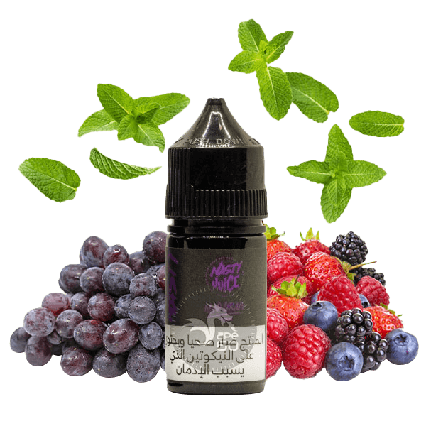 خرید جویس انگور بلوبری تمشک نستی (30 میل) NASTY ASAP GRAPE