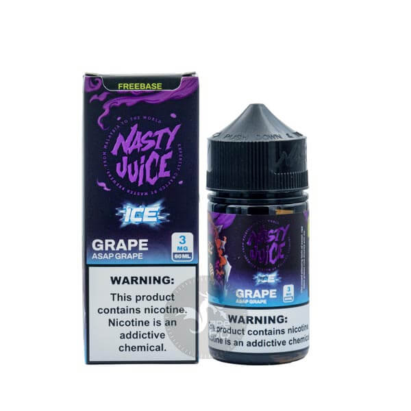 خرید جویس انگور بلوبری یخ نستی (60 میل) NASTY ASAP GRAPE ICE