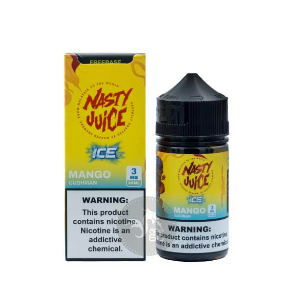 خرید جویس انبه یخ نستی (60 میل) NASTY CUSH MAN MANGO ICE