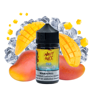 خرید جویس انبه یخ نستی (60 میل) NASTY CUSH MAN MANGO ICE