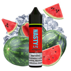 خرید جویس هندوانه یخ نستی (60 میل) NASTY LIQ WATERMELON ICE