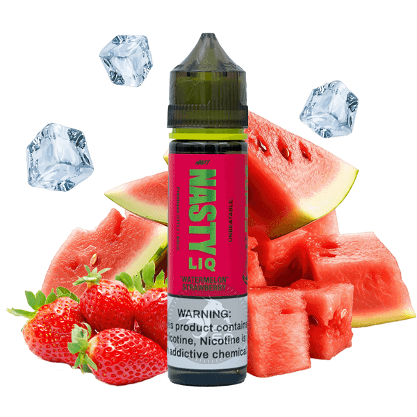 خرید جویس توت فرنگی هندوانه نستی (60 میل) Nasty Liq Watermelon Strawberry