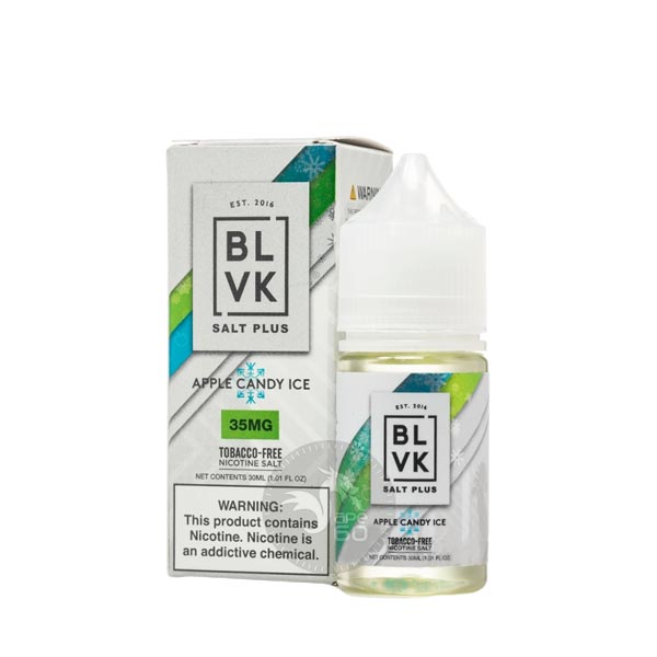 خرید سالت آبنبات سیب ترش یخ (30 میل) Blvk Salt Plus Apple Candy Ice