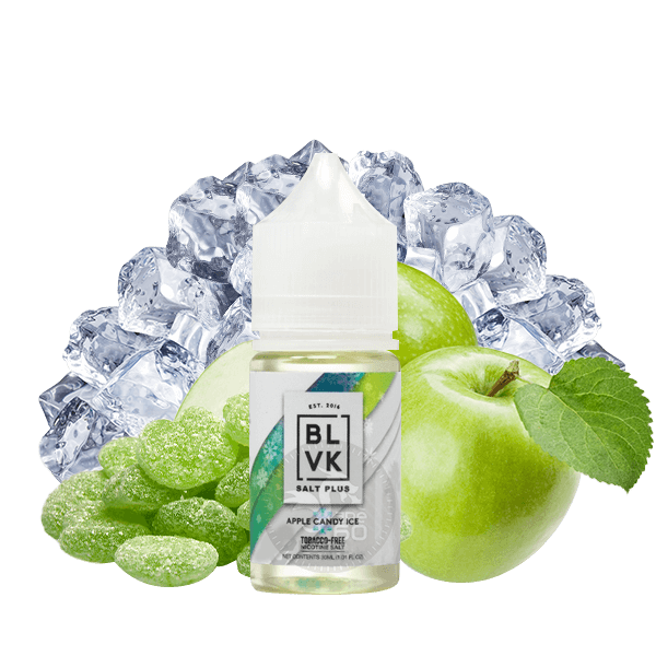 خرید سالت آبنبات سیب ترش یخ (30 میل) Blvk Salt Plus Apple Candy Ice