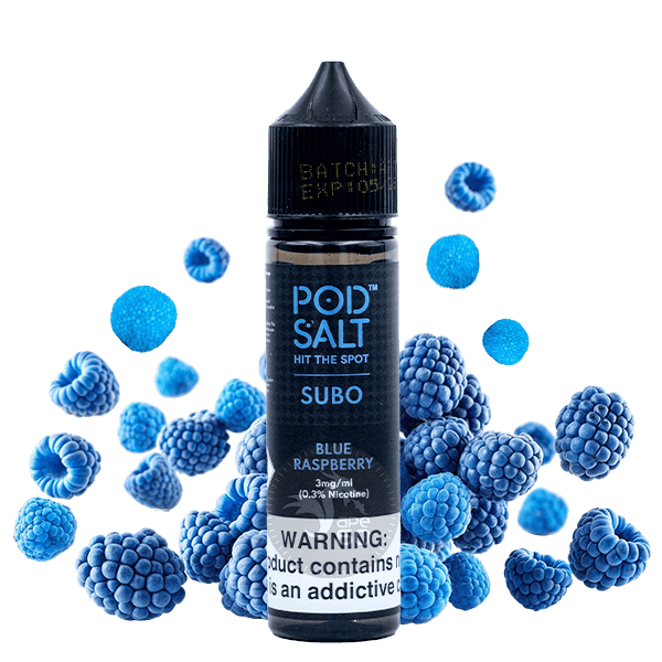 خرید جویس آبنبات تمشک آبی پاد سالت (60میل) POD SALT BLUE RASPBERRY