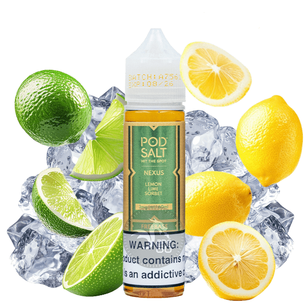 خرید جویس لیمو یخ پاد سالت (60میل) POD SALT LEMON LIME SORBET