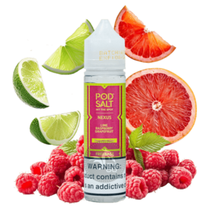 خرید جویس لیمو تمشک پاد سالت (60میل) Pod Salt Lime Raspberry Grapefruit