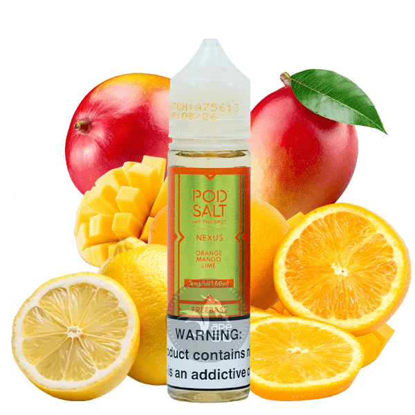 خرید جویس پرتقال انبه لیمو پاد سالت (60میل) Pod Salt Orange Mango Lime