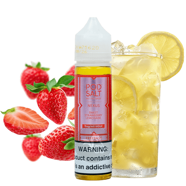 خرید جویس توت فرنگی لیموناد پاد سالت (60میل) Pod Salt Sweet Strawberry Lemonade