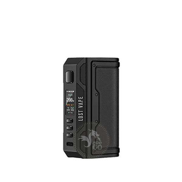 خرید ماد تلیما کوئست لاست ویپ LOST VAPE THELEMA QUEST 200W BOX MOD رنگ Black Calf Leather