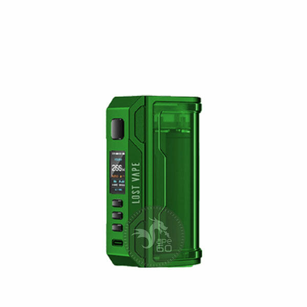 خرید ماد تلیما کوئست لاست ویپ LOST VAPE THELEMA QUEST 200W BOX MOD رنگ Emerald Green