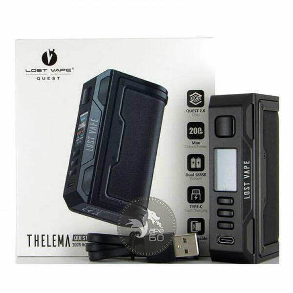 خرید ماد تلیما کوئست لاست ویپ LOST VAPE THELEMA QUEST 200W BOX MOD