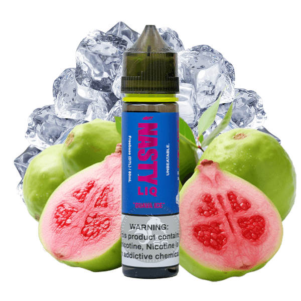 خرید جویس گواوا یخ نستی (60میل) NASTY LIQ GUAVA ICE