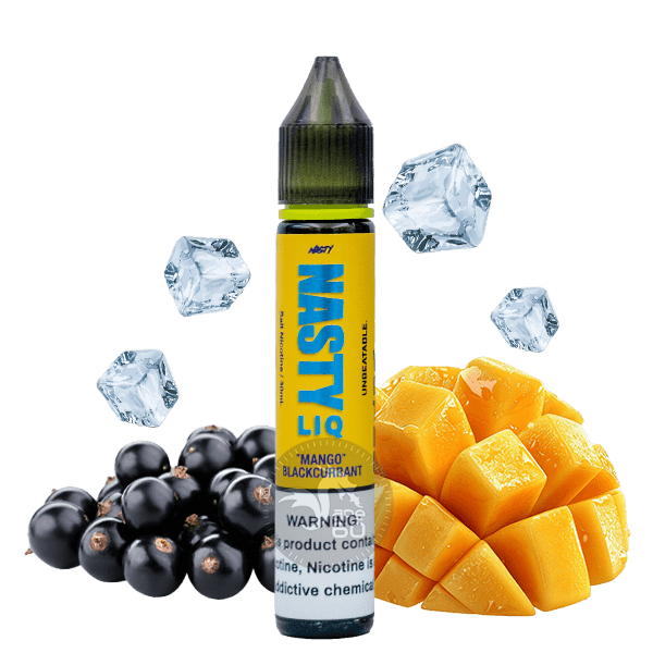 خرید سالت انبه انگورفرنگی یخ نستی (30میل) NASTY LIQ MANGO BLACKCURRANT