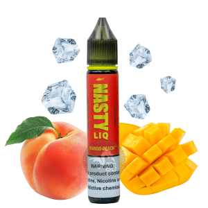 خرید سالت انبه هلو یخ نستی (30میل) NASTY LIQ MANGO PEACH