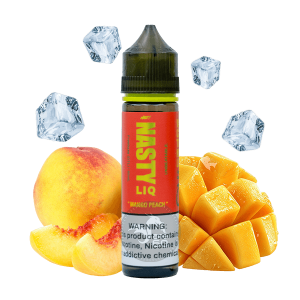 خرید جویس انبه هلو یخ نستی (60میل) NASTY LIQ MANGO PEACH