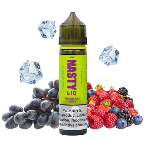 خرید جویس انگور توت فرنگی یخ نستی (60میل) NASTY LIQ MIX BERRIES GRAPE