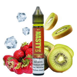 خرید سالت توت فرنگی کیوی یخ نستی (30میل) NASTY LIQ STRAWBERRY KIWI