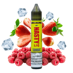 خرید سالت توت فرنگی تمشک یخ نستی (30میل) NASTY LIQ STRAWBERRY RASPBERRY