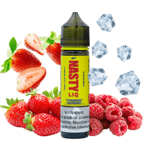 خرید جویس توت فرنگی تمشک یخ نستی (60میل) NASTY LIQ STRAWBERRY RASPBERRY