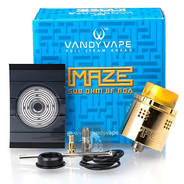 خرید اتومایزر آر دی ای میز وندی ویپ VANDY VAPE MAZE BF RDA