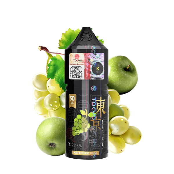 خرید سالت انگور سیب توکیو (30میل) TOKYO GREEN GRAPE APPLE