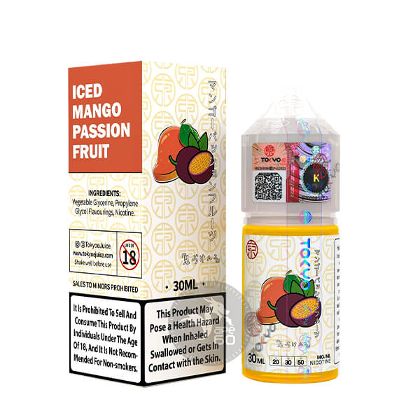 خرید سالت انبه پشن فروت یخ توکیو (30میل) TOKYO ICED MANGO PASSION FRUIT