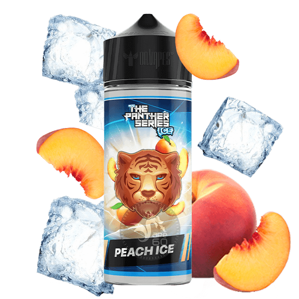 خرید جویس هلو یخ دکتر ویپز (120میل) DR VAPES PEACH ICE