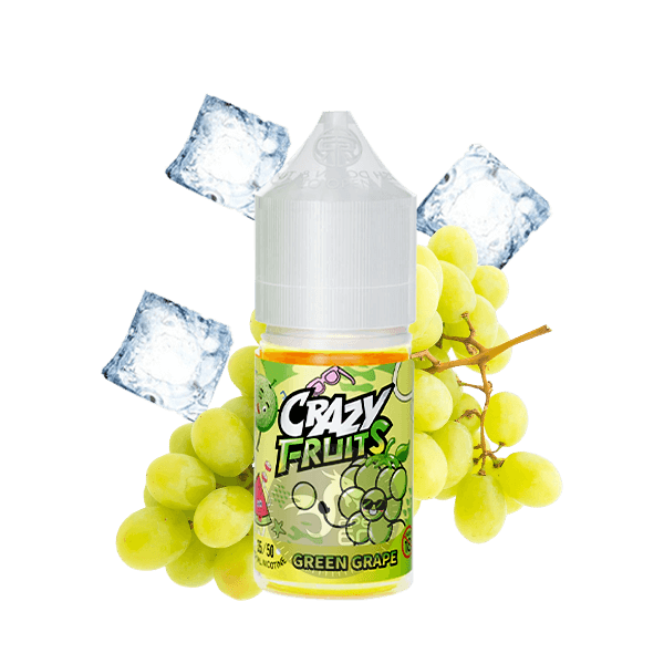 خرید سالت انگور سبز یخ توکیو (30میل) TOKYO CRAZY FRUIT GREEN GRAPE